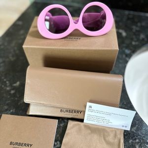 Burberry pink sunglasses
